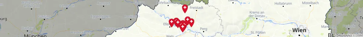 Map view for Pharmacy emergency services nearby Urfahr-Umgebung (Oberösterreich)